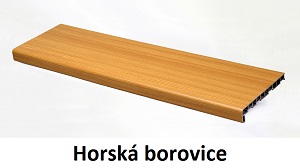 plastový parapet Renolit - Horská borovice