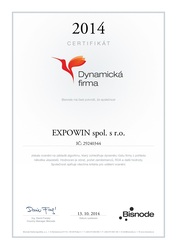 certifikát